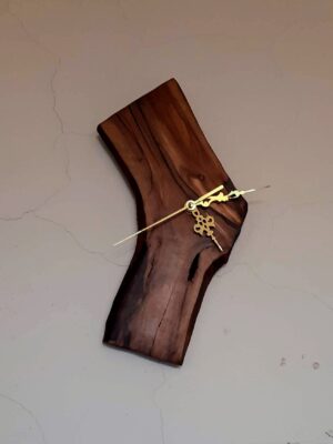 Wooden Wall Clock "Little Apple"