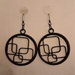 Wooden Earrings "Squares"