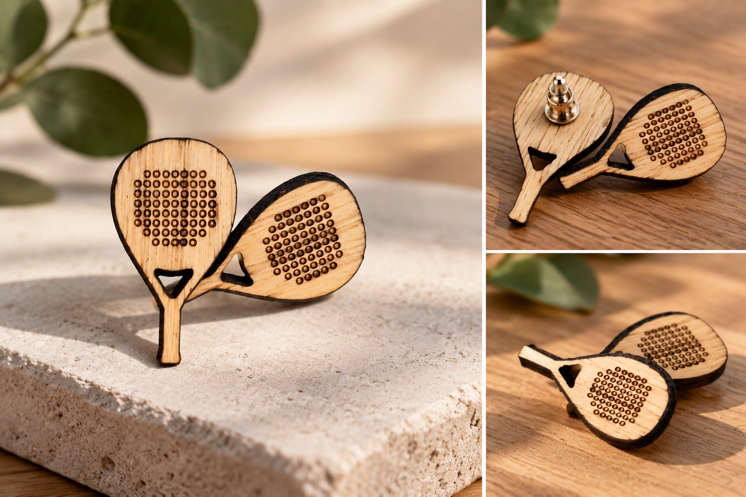 Wooden Earrings "Nature Rings" (kopeeri) (kopeeri) (kopeeri) (kopeeri) (kopeeri) (kopeeri) (kopeeri) (kopeeri) (kopeeri) - Image 4