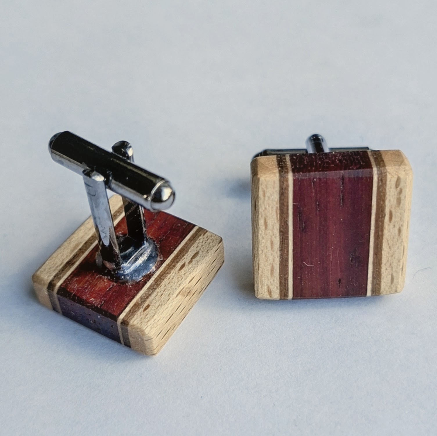 Mansetinööbid "Purpurpuu" - Image 2